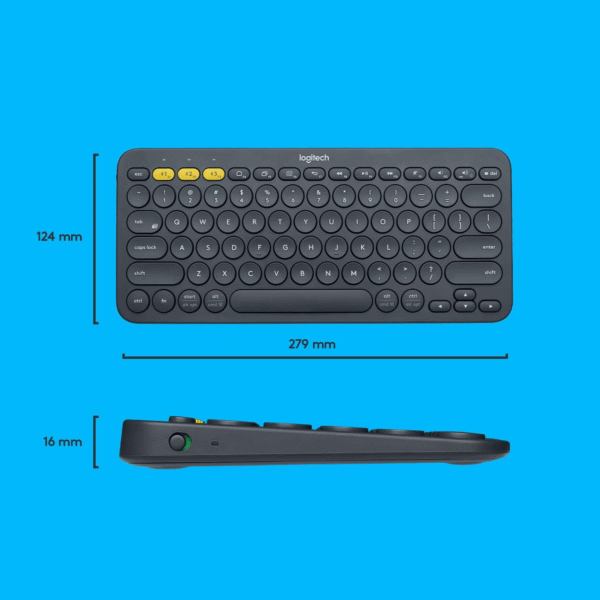 Teclado Logitech  Multi-dispositivos K380