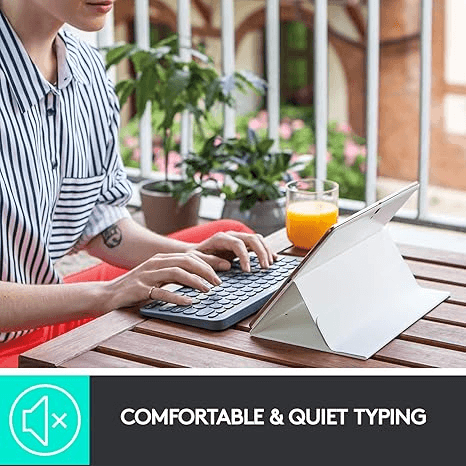 Teclado Logitech  Multi-dispositivos K380