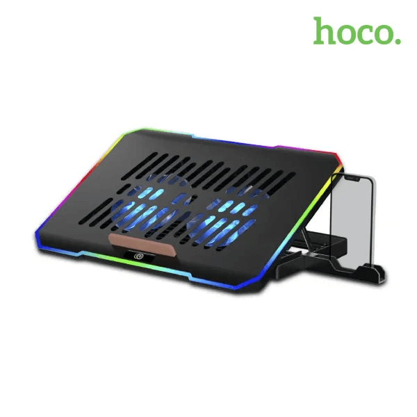 Cooler para laptop HOCO premium RGB DH19