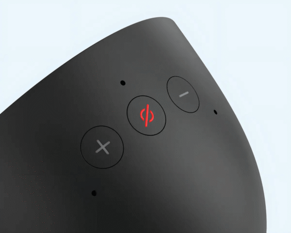 Parlante Alexa  echospot inalámbrico