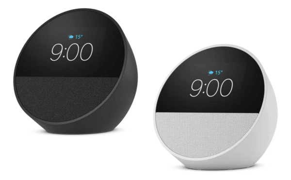 Parlante Alexa  echospot inalámbrico