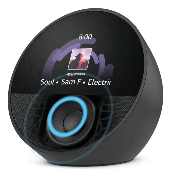 Parlante Alexa  echospot inalámbrico
