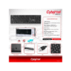 Teclado Cybertell ebony CYB 105