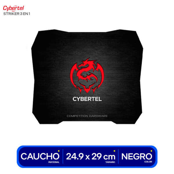 KIT Teclado cybertel cybermax gaming 3 EN 1 cbx gt1802