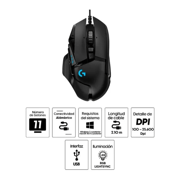 Mouse Logitech G502