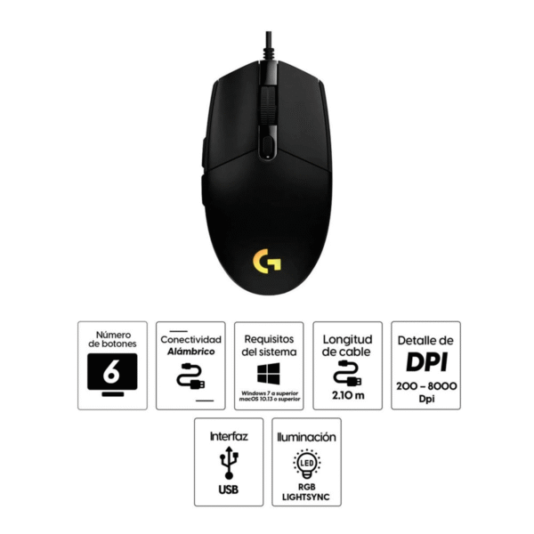 Mouse Logitech G203