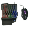 Teclado YELANDAR GAMER  RGB N3000 + MOUSE 2 IN 1