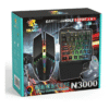 Teclado YELANDAR GAMER  RGB N3000 + MOUSE 2 IN 1