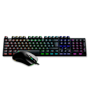 KIT Teclado Antryx mecanico gc-3100 + mouse  black