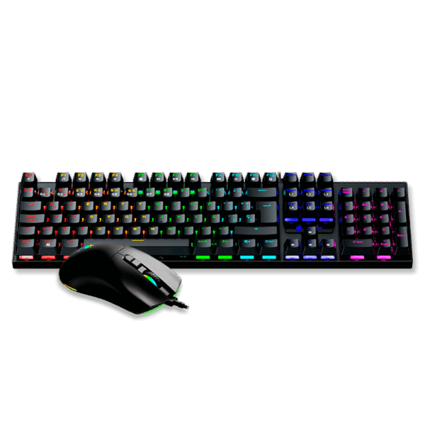 KIT Teclado Antryx mecanico gc-3100 + mouse  black