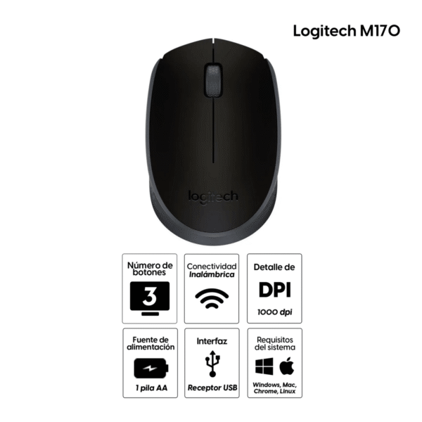 Mouse Logitech M170