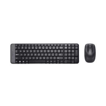 Teclado Logitech inalámmbrico MK220 + Mouse