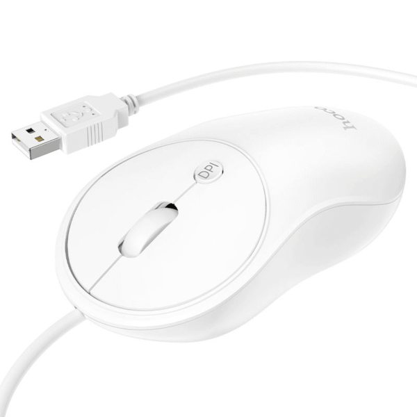 Mouse Hoco  GM13 comfortable musiness wired mouse