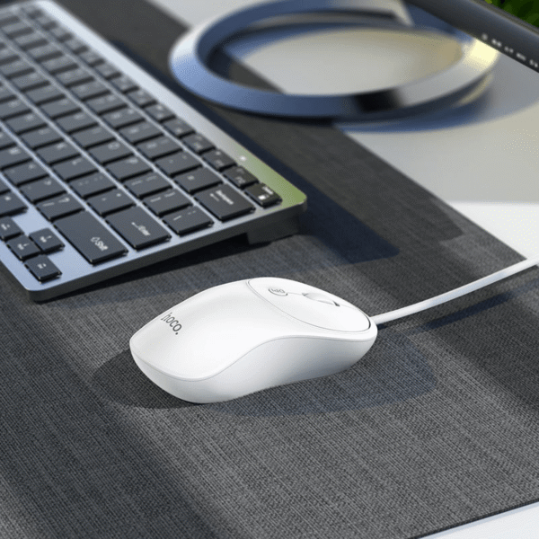 Mouse Hoco  GM13 comfortable musiness wired mouse