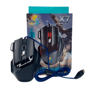 Mouse X7 yelandar alambrico rgb gaming