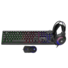 kiT halion Teclado + mouse + headphones + pad mouse - ha-k430c