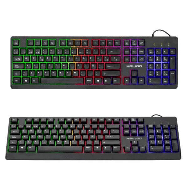 kiT halion Teclado + mouse + headphones + pad mouse - ha-k430c