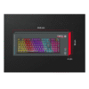 Teclado cybertel cybermax gaming striker cbx k1005