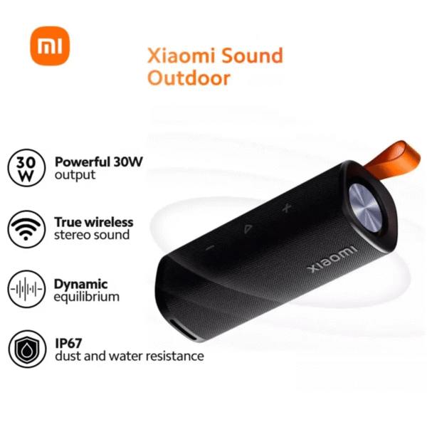 Parlante Xiaomi Outdoor 30W IP67 - Negro