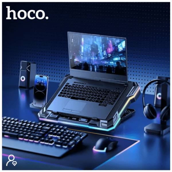 Cooler para laptop HOCO premium RGB DH20