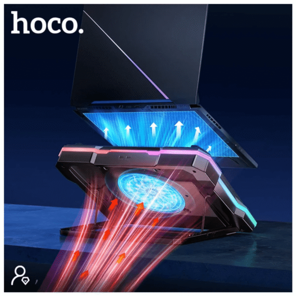 Cooler para laptop HOCO premium RGB DH20