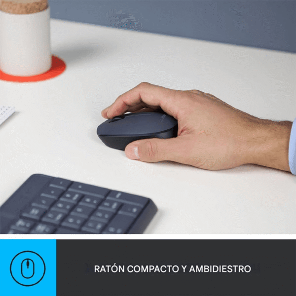 Teclado Logitech inalámmbrico MK235 + Mouse