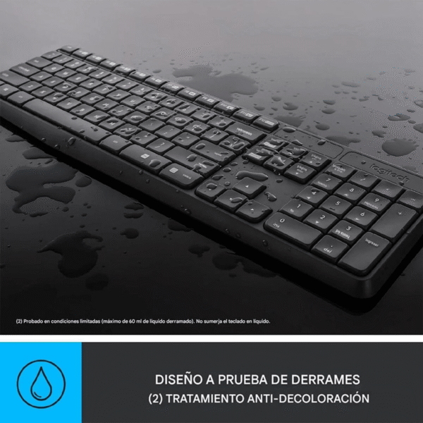 Teclado Logitech inalámmbrico MK235 + Mouse