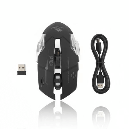 Mouse Q6 yelandar inalambrico rgb gaming