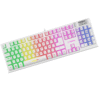 Teclado micronics gamer machine neon mic k709rgb