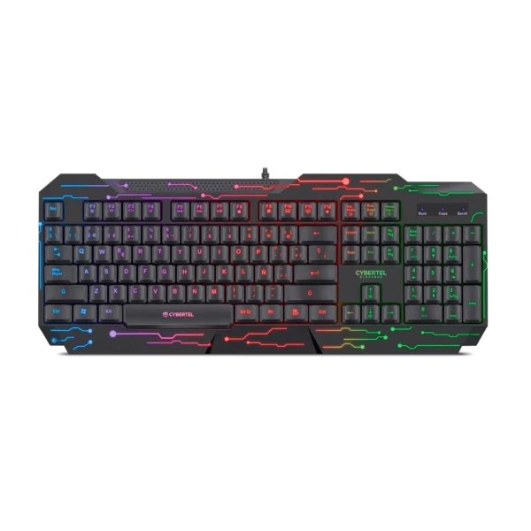TECLADO CYBERTEL CYBERMAX GAMING ELEKTRON CYB K508