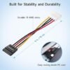 Cable Sata Power Molex Ide Discos Rigidos Hdd Ssd 4 Pin Noga