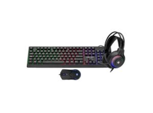COMBO HALION TECLADO MOUSE PADMOUSE AUDIFONOS HA K430C