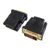 UNION EMPALME ADAPTADOR CONVERTIDOR HDMI HEMBRA - DVI