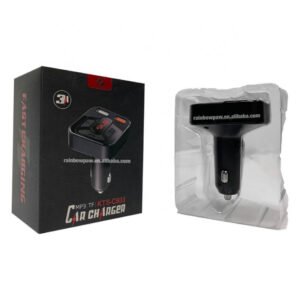CARGADOR CIGARRERA DE CELULAR PARA AUTO MODULADOR BLUETOOTH RECEIVER KTS-C933