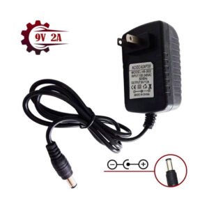 Adaptador De Voltaje 9v 2a 100v-240v 50/60hz Hr-0920