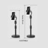 PORTA CELULAR SOPORTE DE MESA PARA CELULAR PHONE LIVE FILL LIGHT