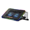 COOLER HOCO DH19 2 POWERFUL FANS LOW NOISE 5 LEVEL HEIGHT ADJUSTMENT