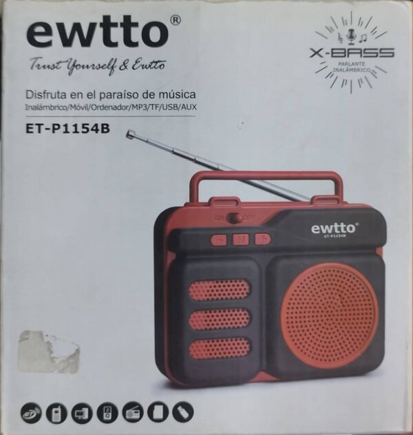 PARLANTE RADIO ET P1154B EWTTO