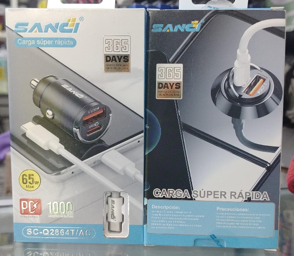 CARGADOR TIPO C SANCI SCT2909TAC