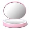 146564478.jpg MAKE UP MIRROR WITH LED LIGHT PINK
