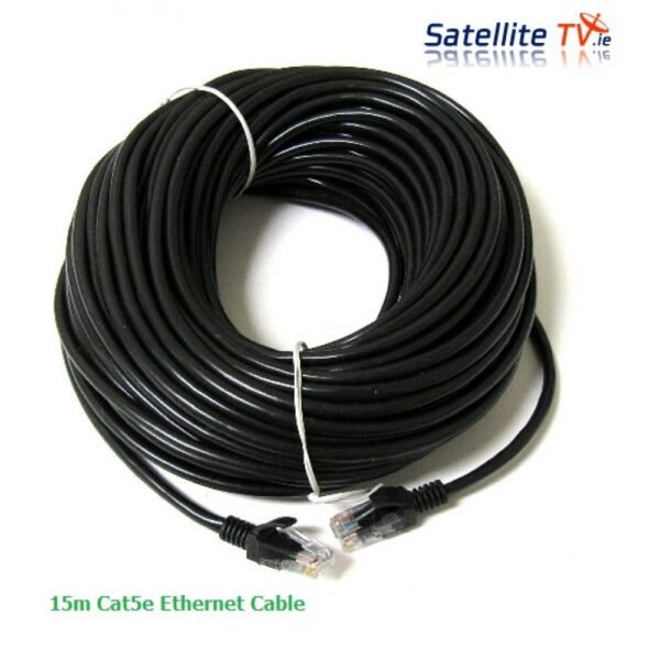 CABLE ETHERNET 15M CAT 5E
