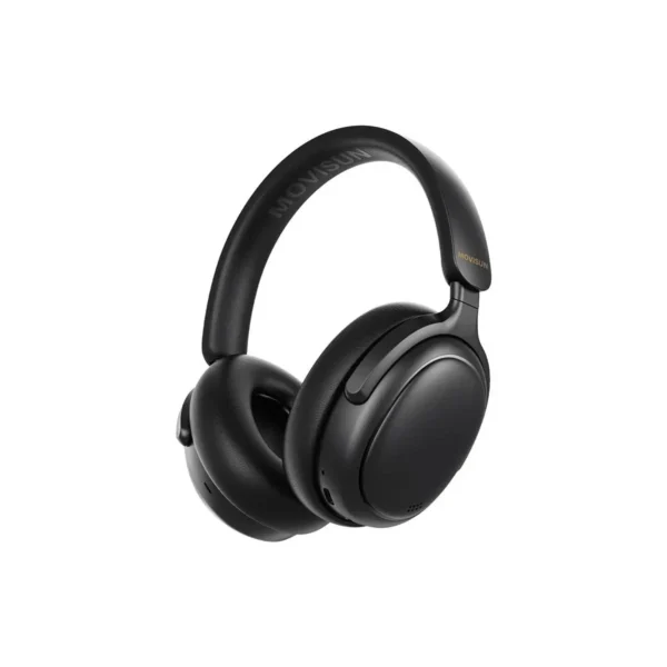 MOVISUN Urban Buds 4 - Audífonos Vincha con ANC, 50H de Batería, Bluetooth 5.3, Modo Auxiliar 3.5mm, Diseño Plegable, Micrófono HD, Tipo C