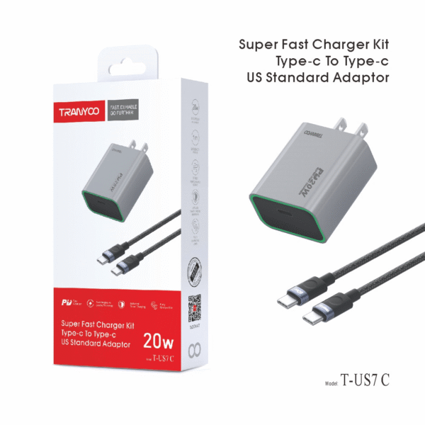 CARGADOR PARA CELULAR PARA IPHONE TRANYOO T US7 L