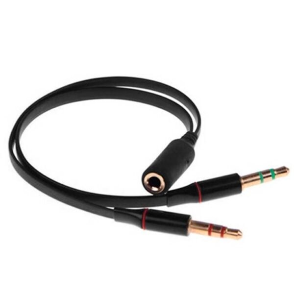 25a188a5f89f152f7bc00c7a4a3cf939.jpg ADAPTADOR HEADPHONES SPLITTER HEMBRA - 2MACHO MINIJACK 3.5MM