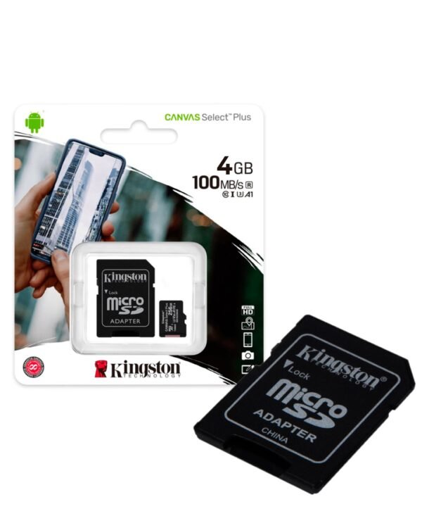 4gb.jpg MEMORIA MICROSD KINGSTON 4GB