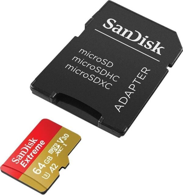 616ZbpvC9jL._AC_.jpg SANDISK EXTREME MICROSDXC CARD 64GB