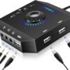 ADAPTADOR DE AUDIO USB - 4 MINIIJACK VIRTUAL 7.1 CHANNEL USB SOUND ADAPTER