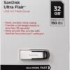 SANDISK ULTRA FLAIR USB 3.0 FLASH DRIVE 32GB