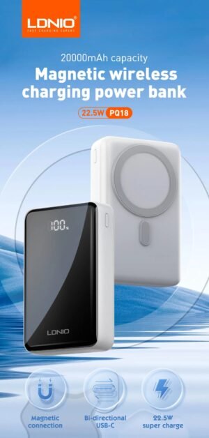 POWERBANK LDNIO 20000MAH PQ18