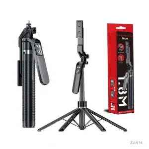PALO SELFIE QUADRIPODE ZJ-A14 Monopod con Luz 1.8m